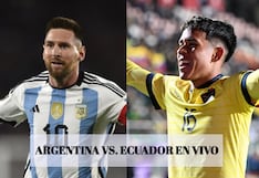 Argentina - Ecuador: gol de Di María y resumen del partido