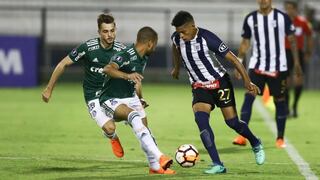 Alianza Lima cayó 3-1 ante Palmeiras en Matute por la Copa Libertadores
