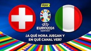 En qué canales ver Suiza vs Italia por octavos de final de la Eurocopa 2024