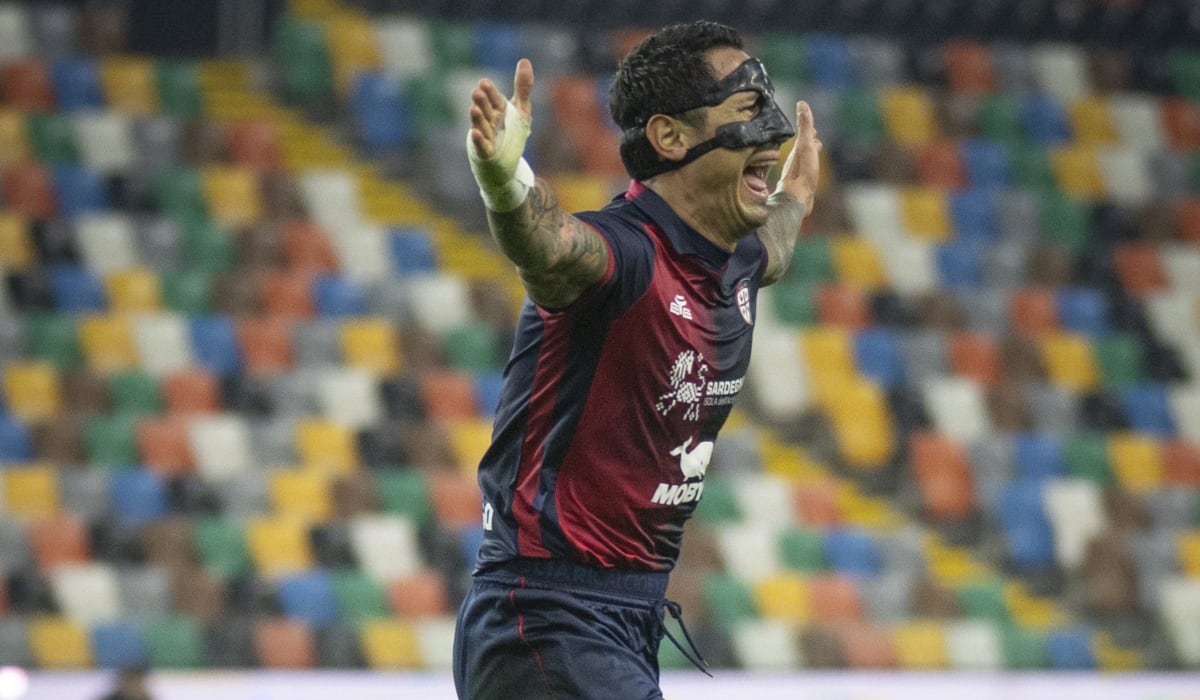 Gianluca Lapadula anotó su primer gol de la temporada con Cagliari. (Foto: Cagliari Calcio)