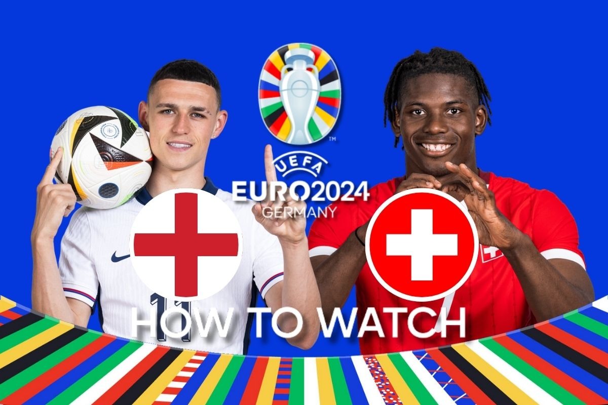 Tune in for England vs. Switzerland in the Euro 2024 quarterfinals! This page reveals the TV channel, live stream details, and the exact kick-off time. | Photo by Canva / Depor Composition