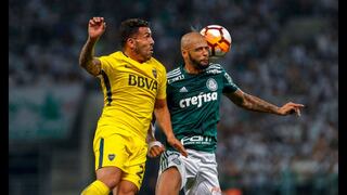 Gracias a Tevez: Boca Juniors empató con Palmeiras por la Copa Libertadores