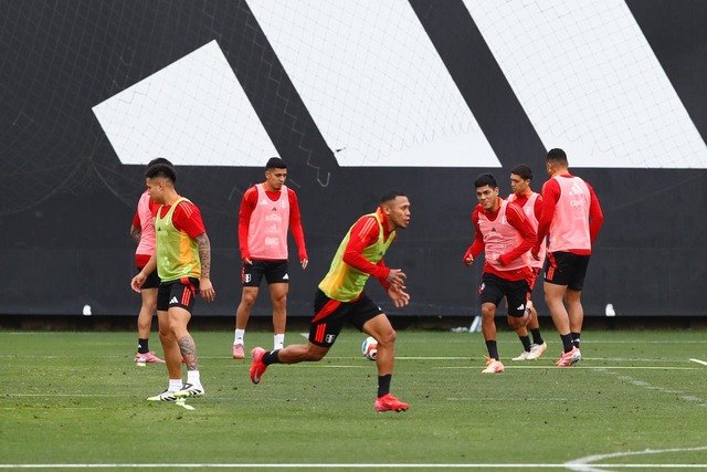 La Selección Peruana completó su plantel y sumó su tercer día de entrenamiento en la Videna. (Foto: Fernando Sangama / GEC)