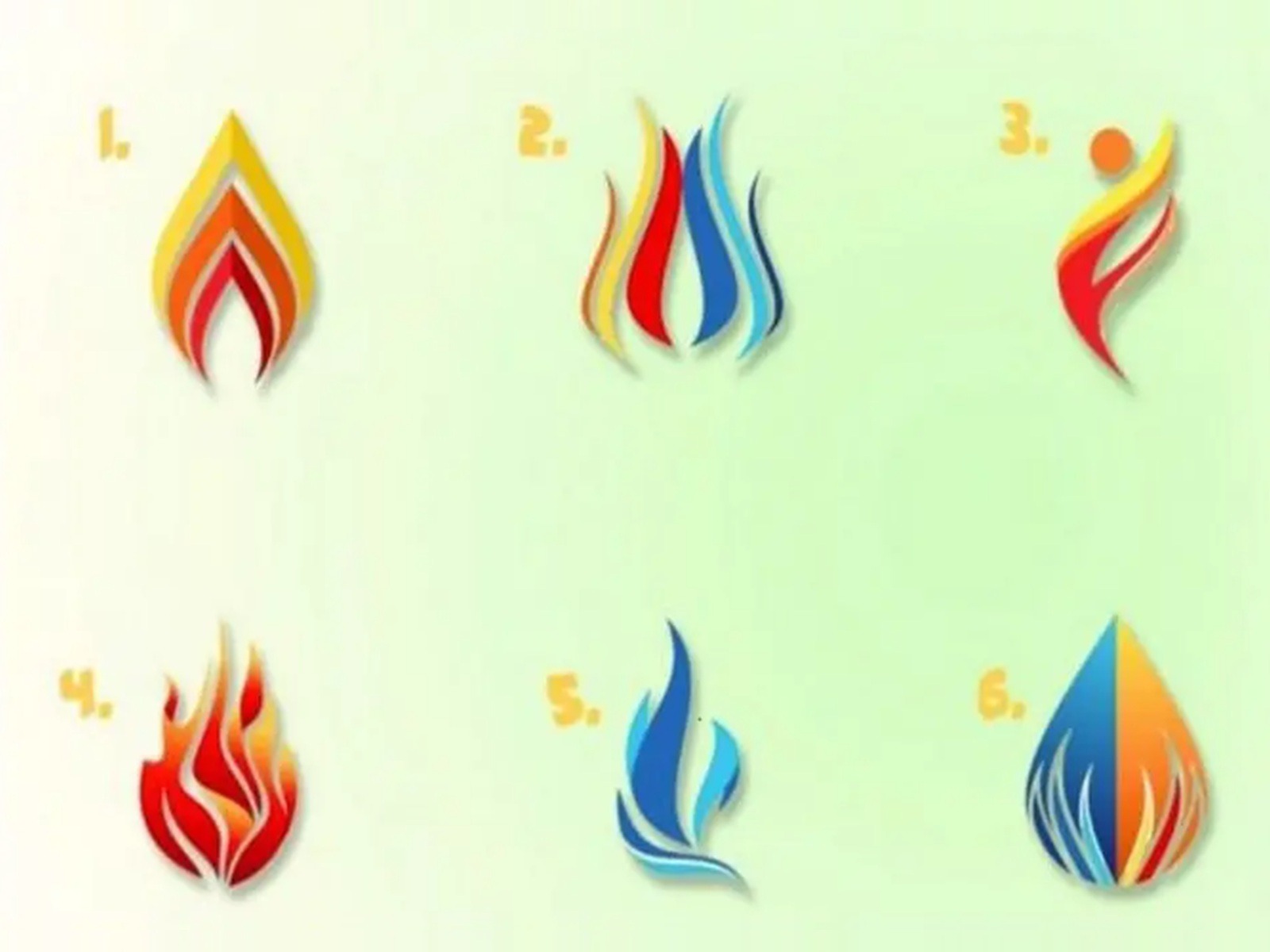 TEST VISUAL | En esta imagen se puede apreciar varias llamas. Selecciona una. (Foto: namastest.net)