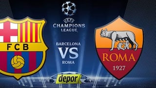 Así jugaron: los horarios y canales del Barcelona vs. Roma por cuartos de de la Champions 2018