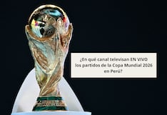 ¿Por qué canales de TV transmiten EN VIVO los partidos de la Copa Mundial 2026 en Perú?