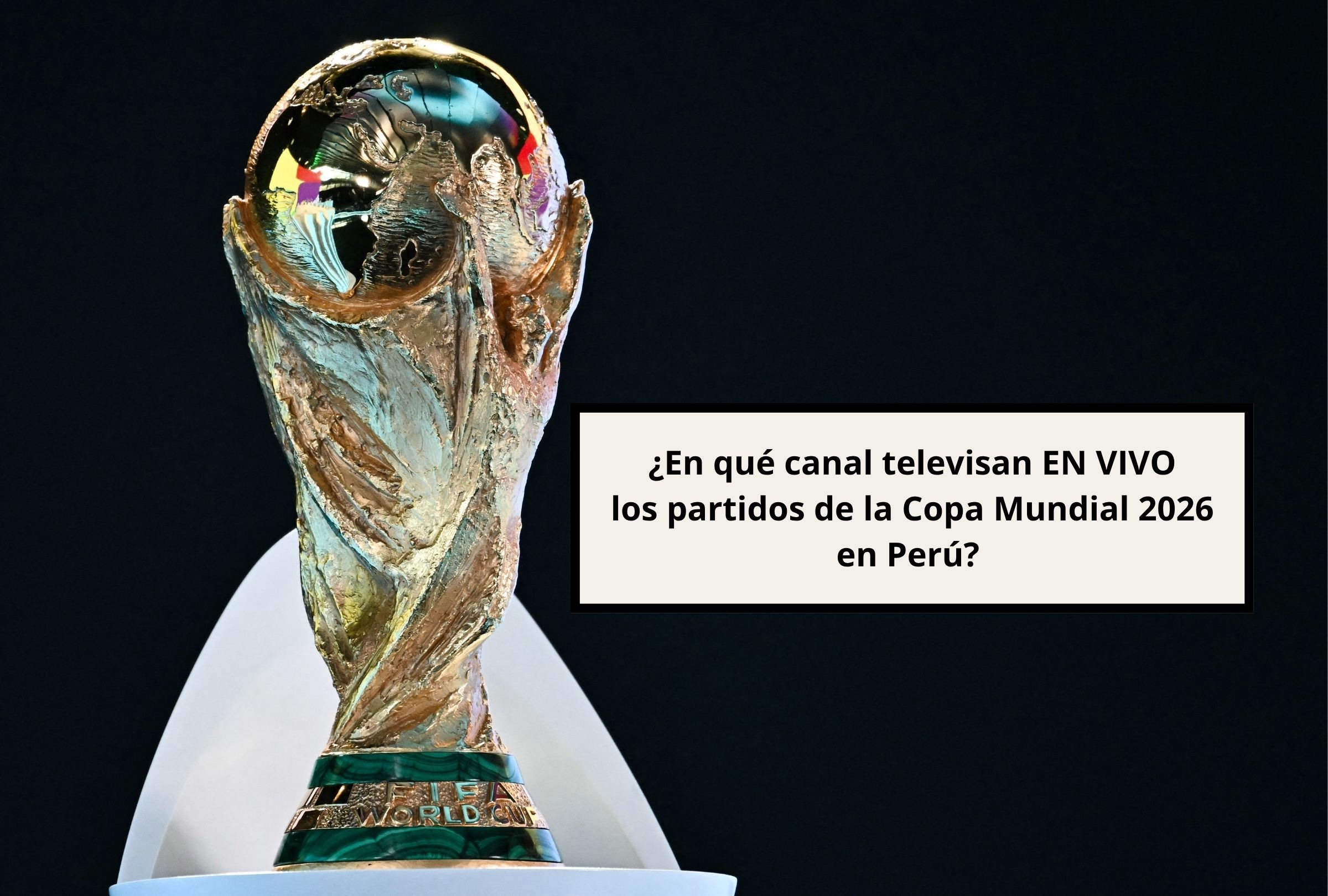En esta nota conocerás en qué canales de TV se transmiten los partidos de la Copa Mundial 2026 en Perú. (Foto: Fabrice COFFRINI/ AFP y Composición Canva - Depor)