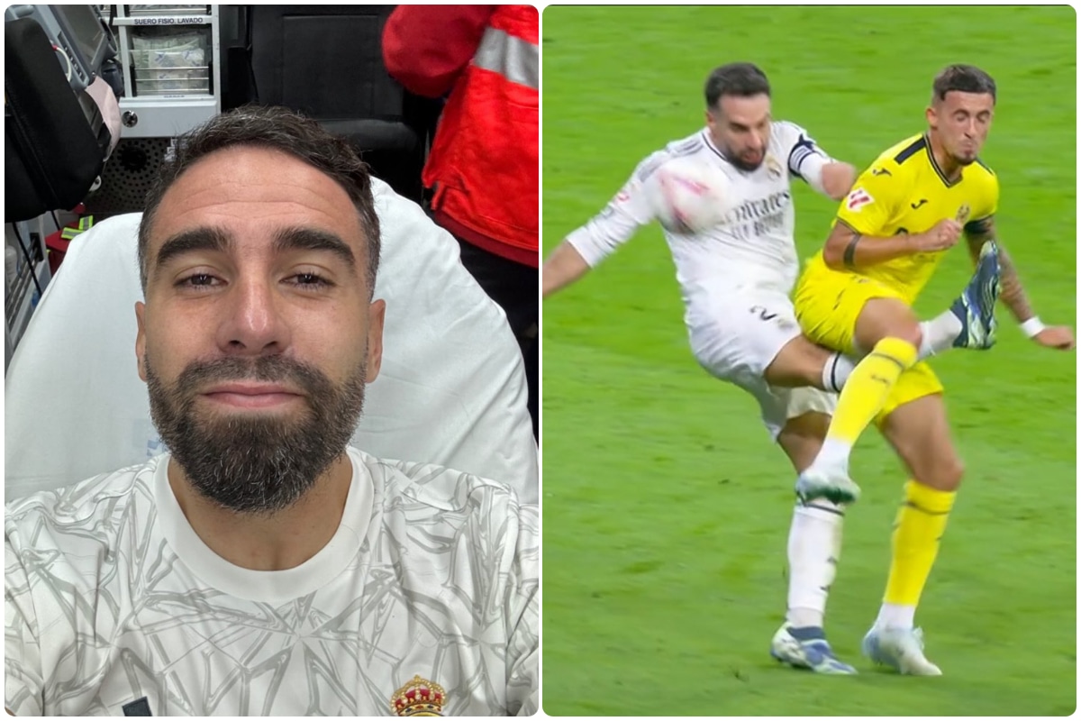 Dani Carvajal no volverá a jugar más esta temporada tras lesionarse ante Villarreal, en partido por LaLiga. (Foto: Internet)