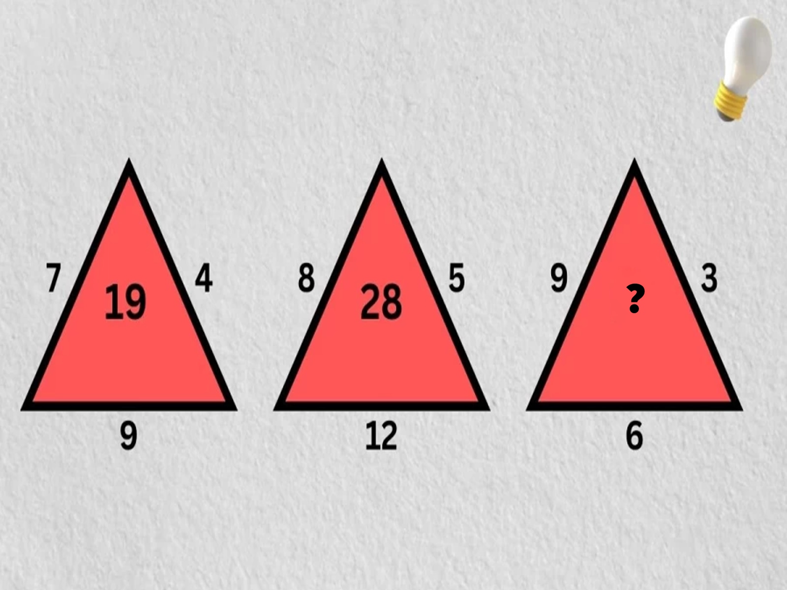 RETO MATEMÁTICO | Sumérgete en nuestro desafío, donde te invitamos a calcular el número que falta en este intrigante ejercicio de triángulos. | FresherLive
