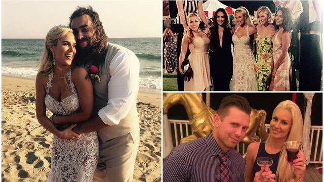 WWE: los luchadores que asistieron a la boda de Lana y Rusev
