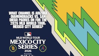 What channel is Arizona Diamondbacks vs. San Diego Padres on for the 2026 MLB World Tour: Mexico City Series?
