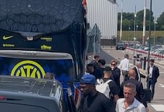 En silencio y con un solo hincha: el triste recibimiento del Inter tras la final de la Champions League