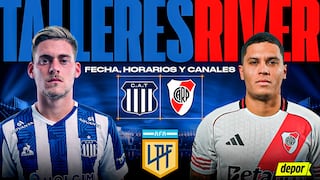 River vs. Talleres: canales y horarios de TV por Liga Profesional Argentina