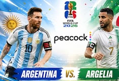 Peacock transmitió el partido Argentina 3-0 Argelia por el Mundial 2026