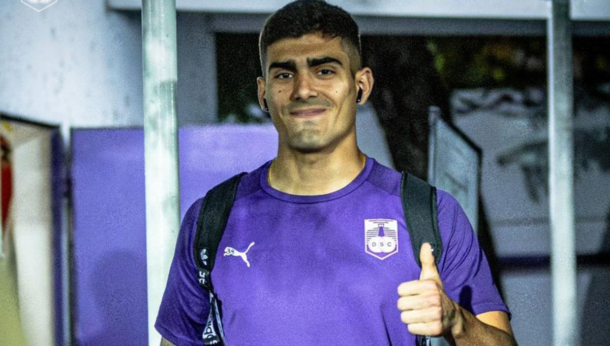 Alfonso Barco juega en Defensor Sporting desde 2023. (Foto: Difusión)