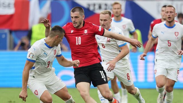 Georgia vs República Checa (1-1): goles, video y resumen por la Eurocopa 2024