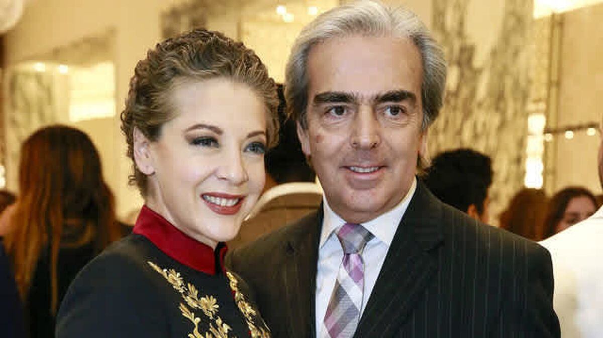 Edith junto a Lorenzo, su viudo (Foto: Mezcalent)