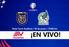 Ecuavisa: cómo seguir Ecuador vs. México por TV