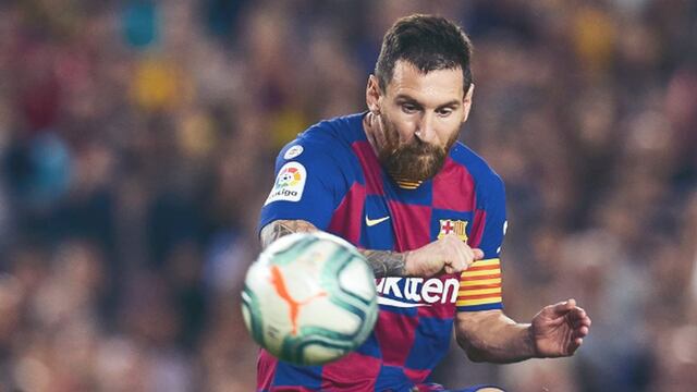 La última obra de Leo: golazo de tiro libre de Messi para el 3-1 del Barcelona contra Valladolid [VIDEO]