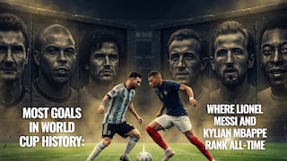 Most goals in World Cup history: Where Lionel Messi and Kylian Mbappe rank all-time