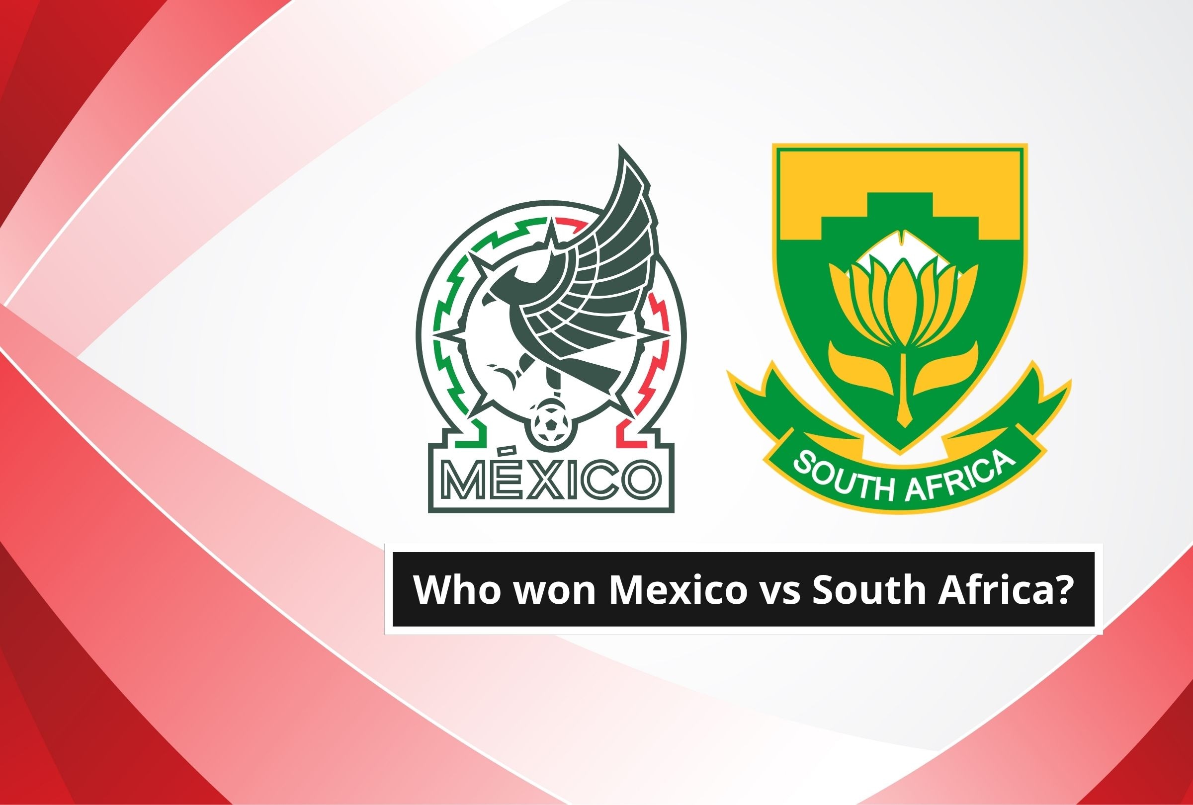 Check out this article to find out how the Mexico vs South Africa match for the 2026 FIFA World Cup ended. (Photo: Canva Composition - Depor)