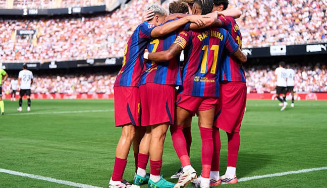 Barcelona vs. Levante. (Foto: Getty Images)