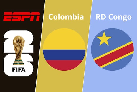 ESPN transmitió el partido Colombia 1-0 RD Congo por el Mundial 2026