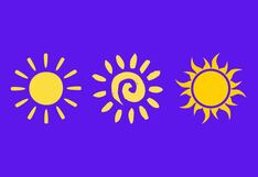 Test: choose one of the suns in this image to find out if you’re a good person