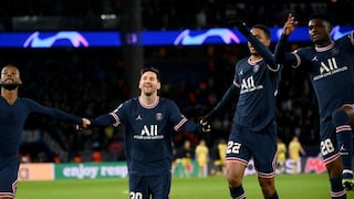 Con dobletes de Messi y Mbappé: PSG pasó por encima a Brujas y goleó 4-1 por Champions League