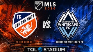 ¿Dónde ver Cincinnati — Vancouver Whitecaps por MLS 2026? Horarios y canales TV