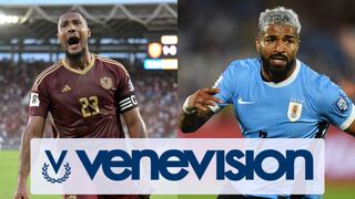 Venevisión transmitió Uruguay 2-0 Venezuela por la fecha 16 de las Eliminatorias al Mundial 2026