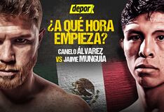 ¿A qué hora inició la pelea de Canelo Álvarez vs. Jaime Munguía?