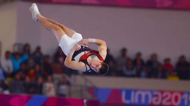 ¡Para aplaudir! Peruano Daniel Agüero quedó sexto en finales de piso de gimnasia artística en Lima 2019 [VIDEO]