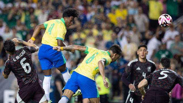 México vs Brasil (2-3): goles, video y resumen de partido amistoso internacional