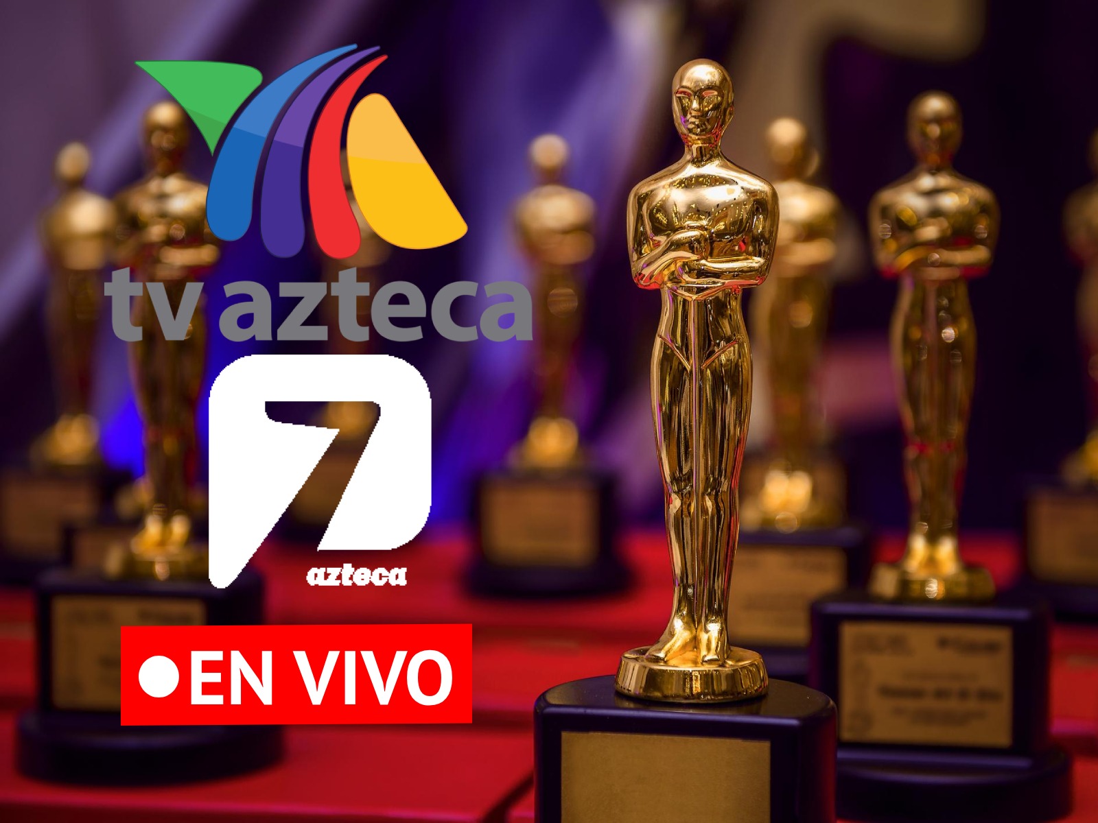 Descubre a qué hora y cómo ver los Premios Oscar 2024 a través de TV Azteca EN VIVO (Foto: Composición Mix)