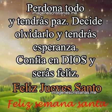 Mensajes y frases para compartir en Facebook, Instagram y otras redes por el Jueves Santo (Foto: Internet)