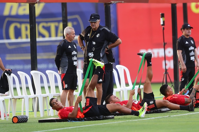Así fueron los entrenamientos de la Selección Peruana. (Foto: Jesús Saucedo / GEC)