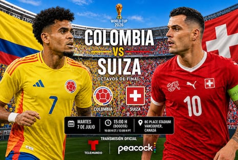 Telemundo Deportes EN VIVO — dónde ver partido Colombia vs. Suiza por TV y Online en Estados Unidos