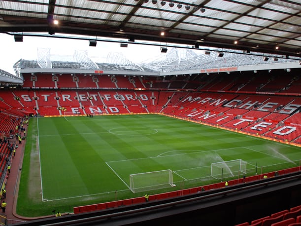 El estadio del Mancester United, el Old Traffor, fue inaugurado el 19 de febrero de 1910 en Inglaterra. (Foto: Agencias).