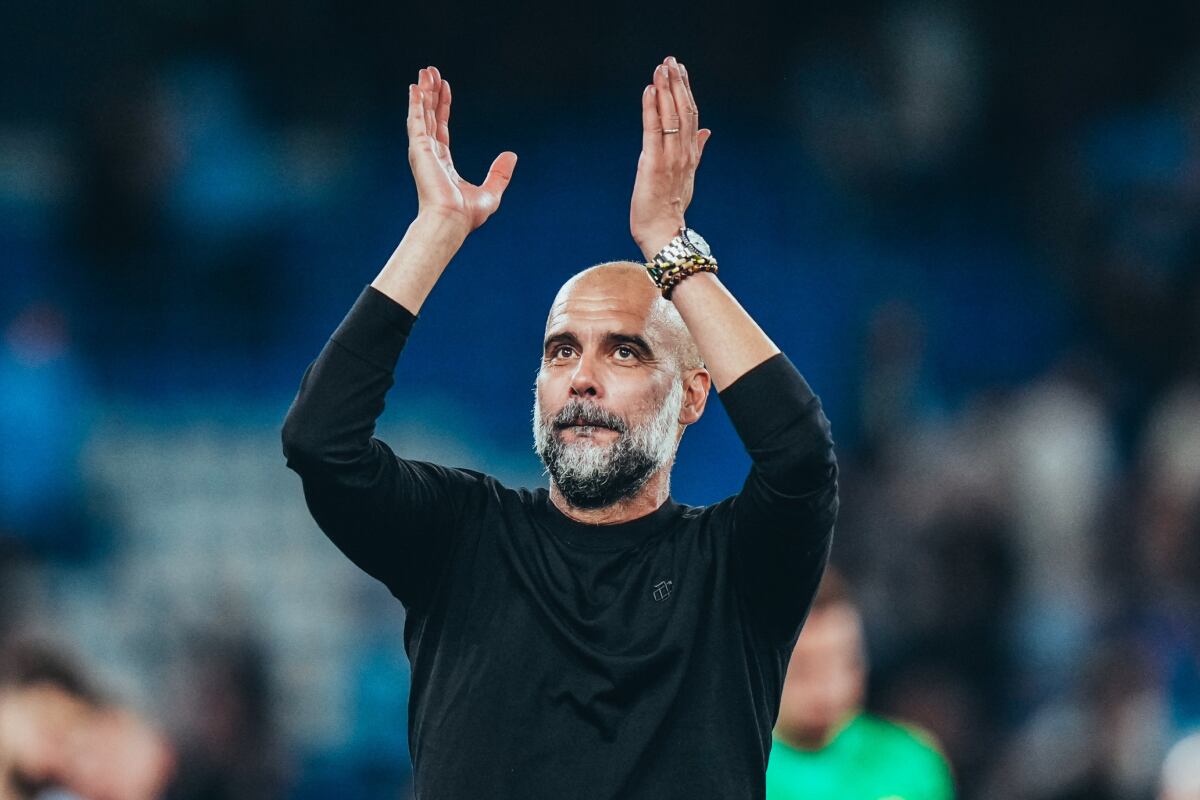 Pep Guardiola es el entrenador del Manchester City de Inglaterra. (Foto: Getty)