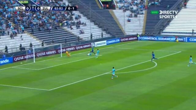 Patricio Alvarez y la espectacular atajada en el Sporting Cristal vs. Zulia FC [VIDEO]