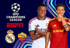 ESPN transmitió el partido Real Madrid 4-3 Roma por la UEFA Champions League 2026-27
