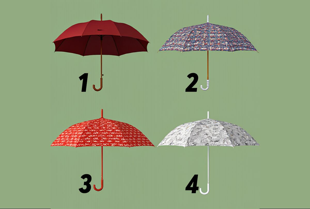 Test de personalidad: elige un paraguas y descubre si eres competitivo o cooperativo