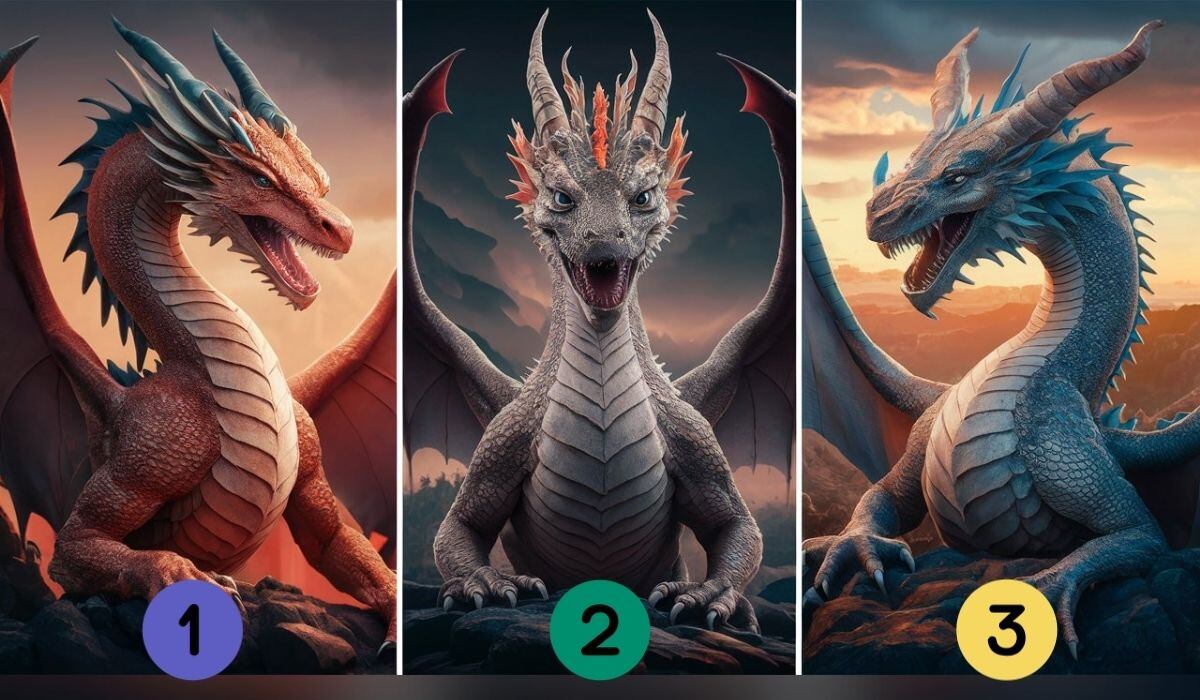 Elige uno de los dragones en esta imagen para descubrir cuánto confías en ti mismo (Foto: Depor).