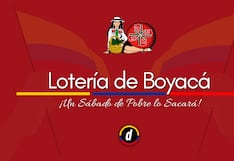 Número ganador de la Lotería de Boyacá del 20 de julio: resultados del sábado