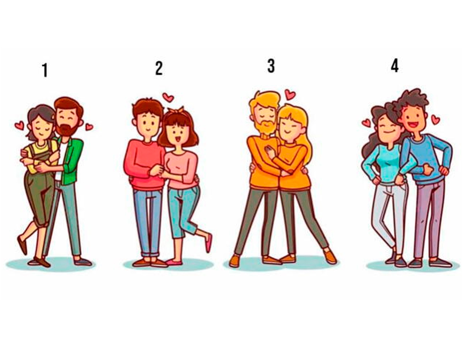 TEST VISUAL | Es importante que mires con atención la gráfica para que luego realices tu elección. | Foto: genial.guru