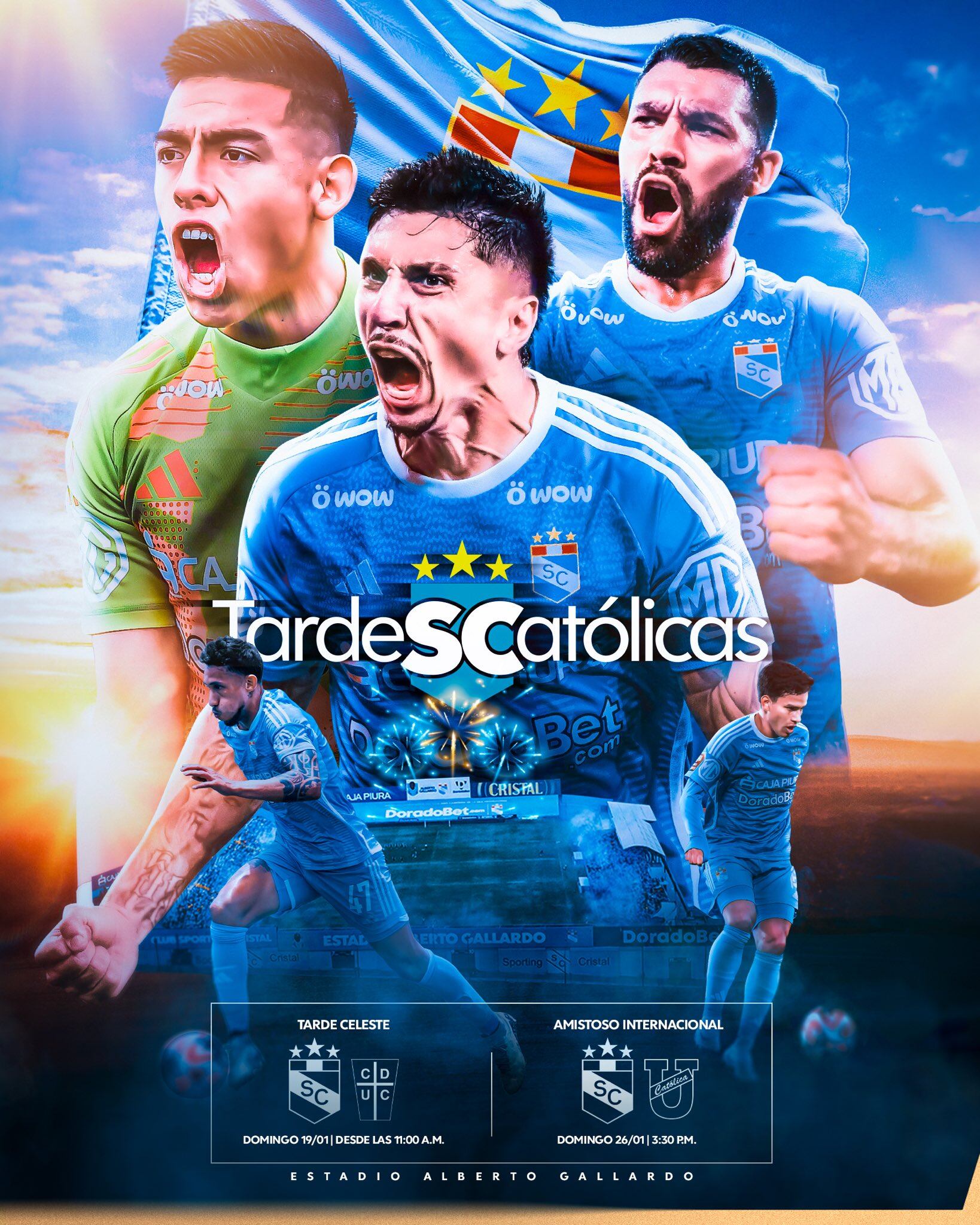 Sporting Cristal anunció dos partidos amistosos como parte de su pretemporada. (Captura: SC)