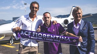 'Scarface' no deja el fútbol: Franck Ribery fue anunciado por la Fiorentina de la Serie A