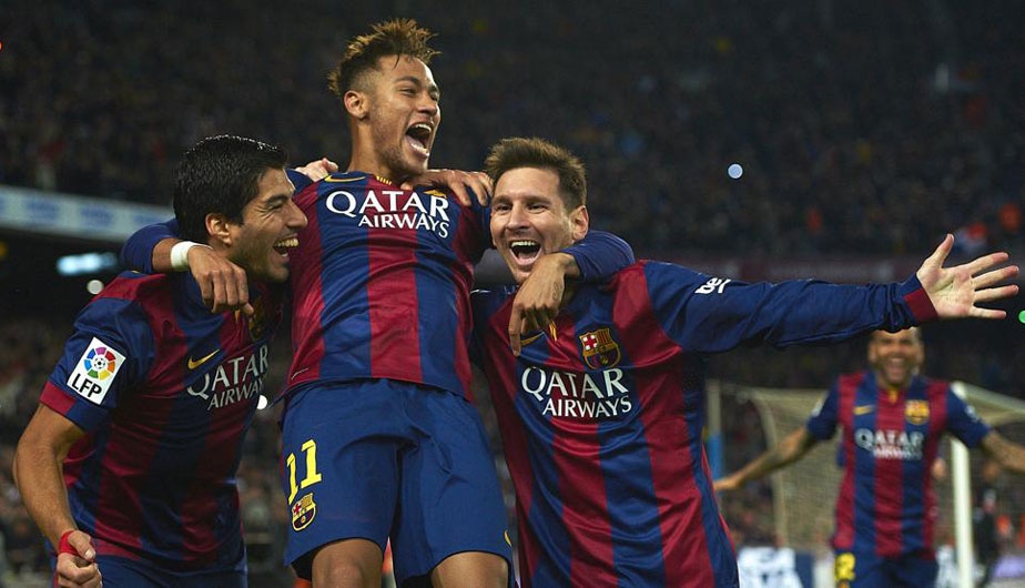Lionel Messi, Luis Suárez y Neymar jugaron juntos durante tres temporadas en el Barcelona. (Foto: Getty Images)