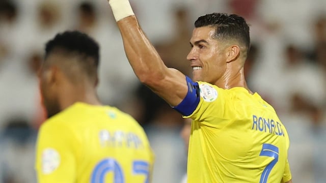¡Gol de Cristiano Ronaldo! De ‘9’, en el área, ‘CR7’ anotó el 2-0 para Al Nassr [VIDEO]